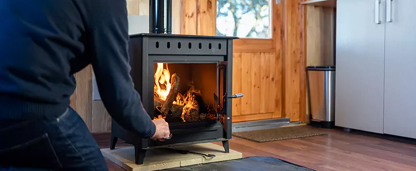 Open Hearth Wood Fireplace Installation in Linda, CA