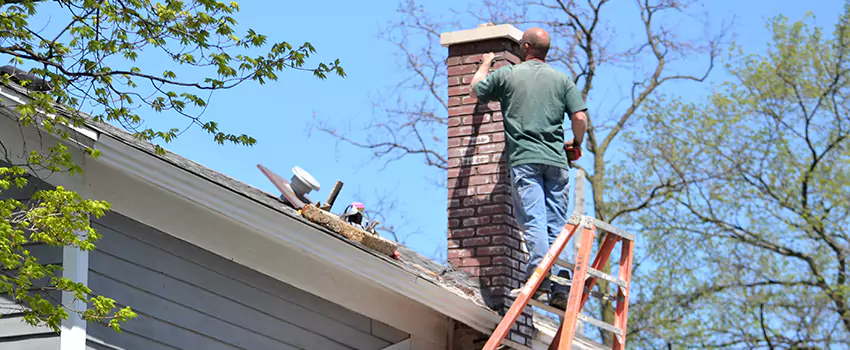 Vinyl and PVC Chimney Flashing Installation in Linda, CA